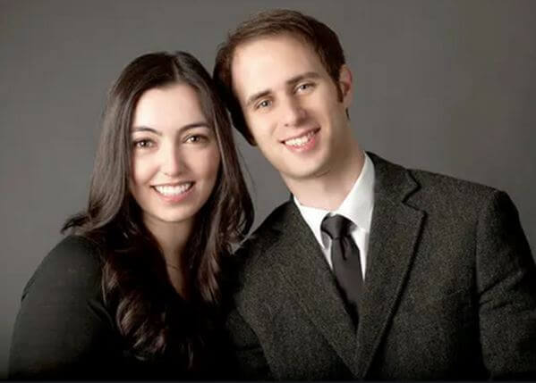 Christina Cuomo Perpignano with her husband
